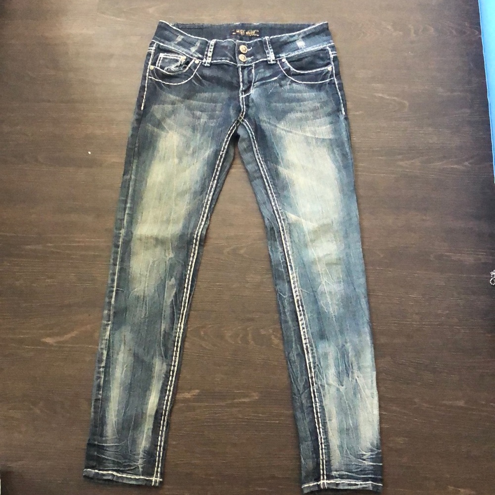 Faded jeans
